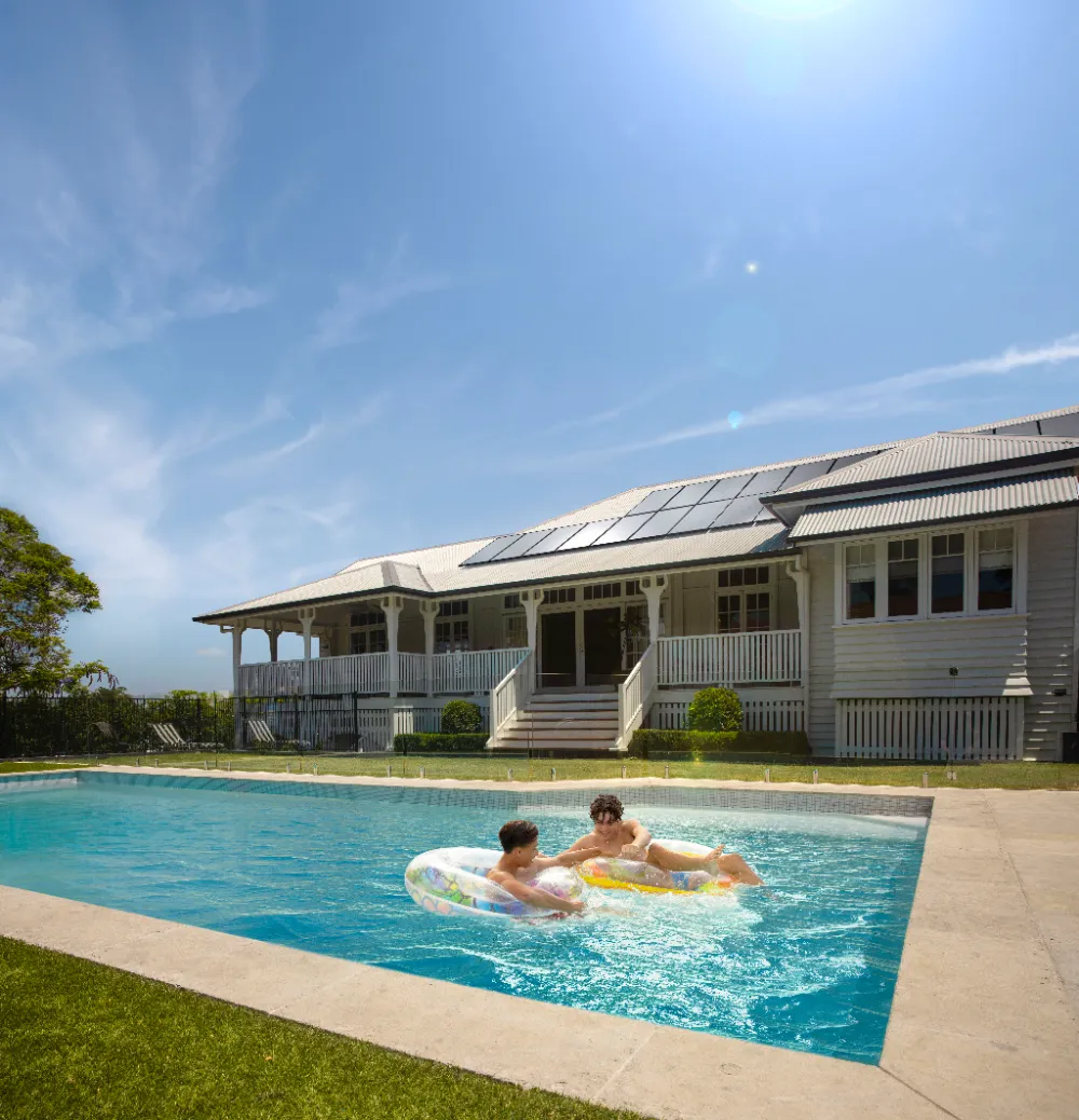 Solar Hot Water, Cleaner Roofline